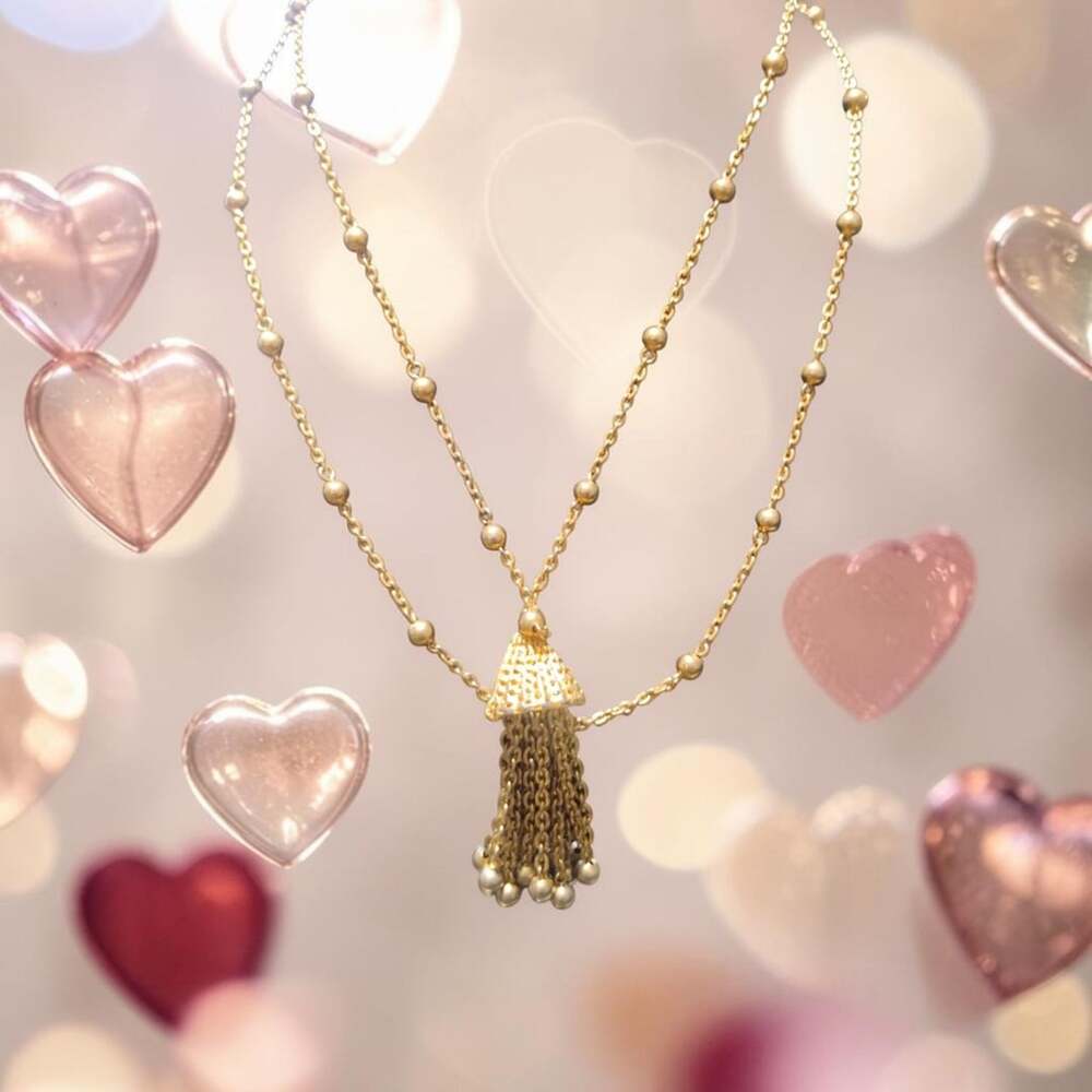 Kendra Scott Gold-Tone Tassel Layered Necklace